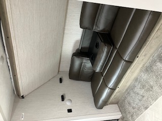 Right side couch in back room